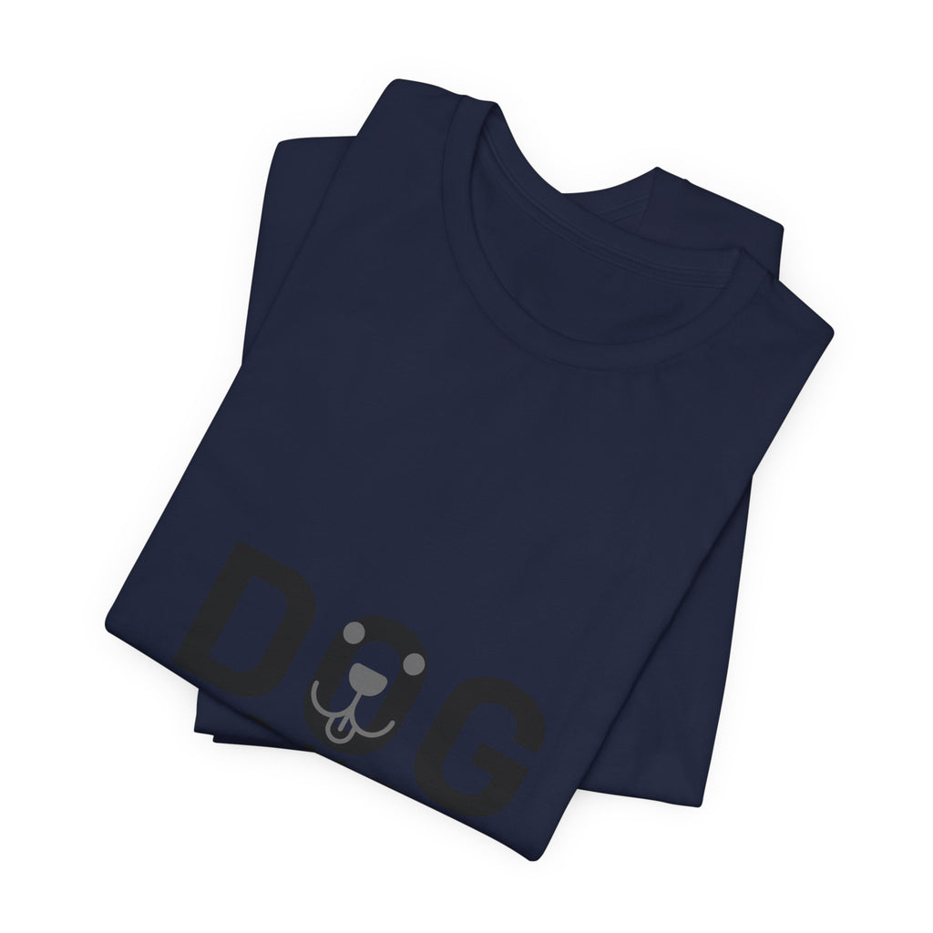 Dog Lover T-Shirt — Cute Paw & Collar Graphic Tee for Pet Owners