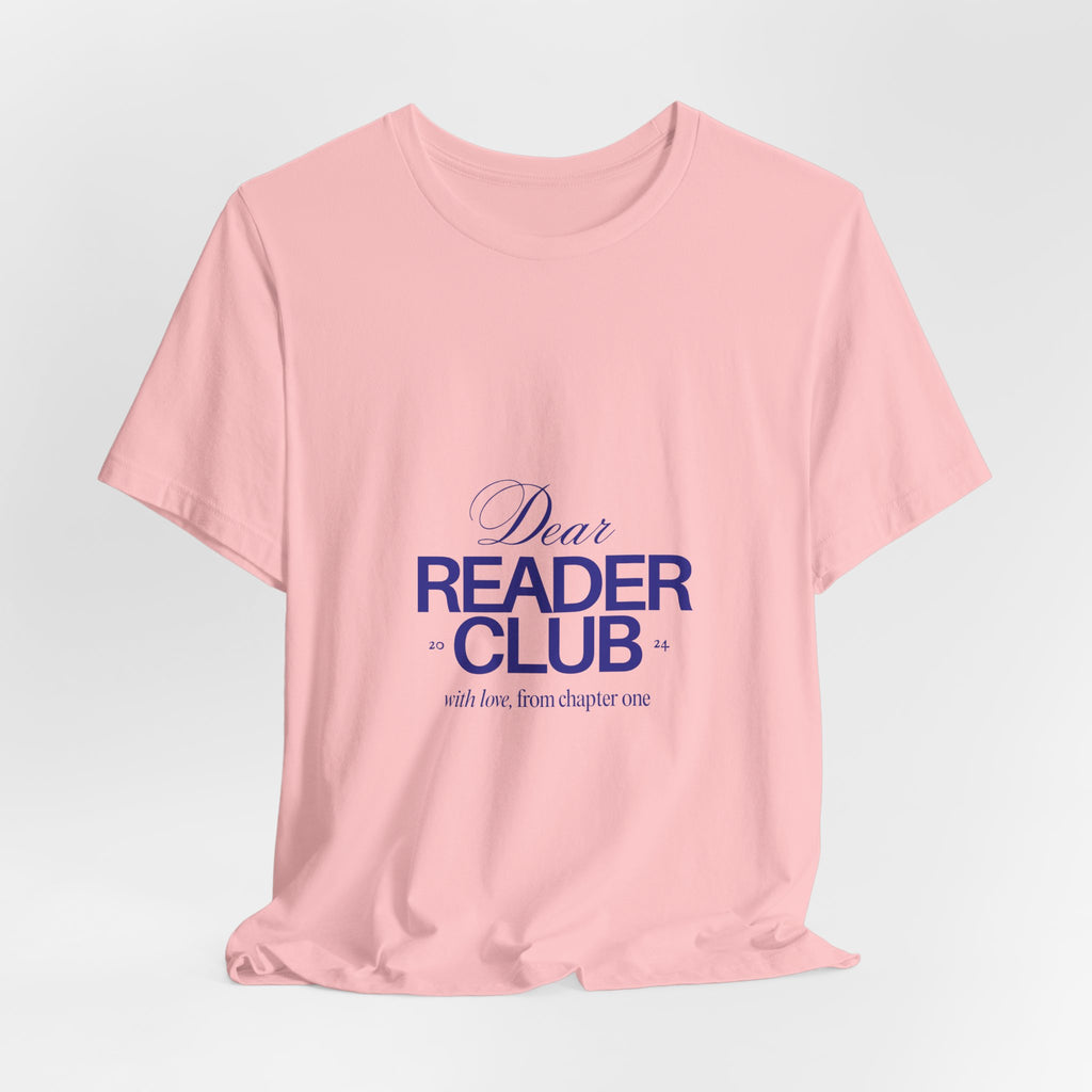 Reader Club T-Shirt — "Dear Reader Club" Literary Tee