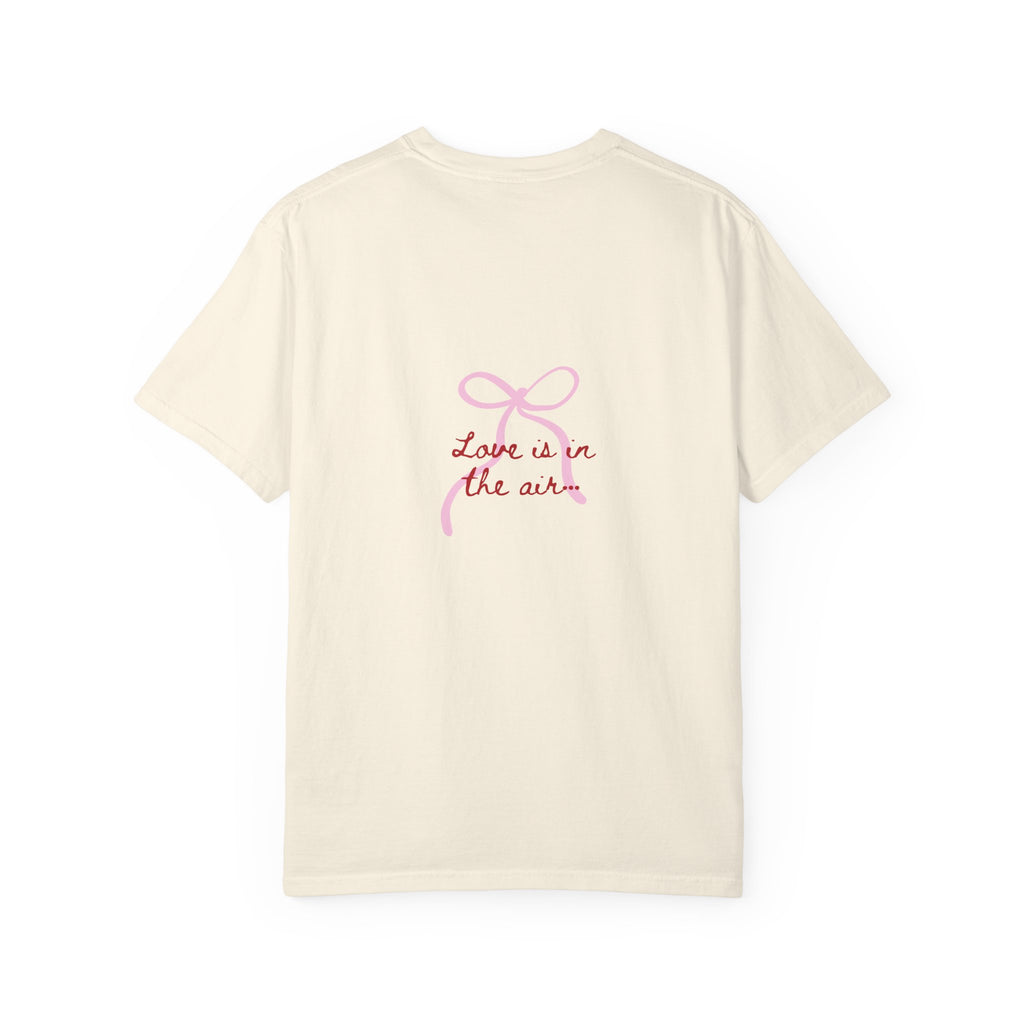 T-Shirt — "Mother of Groom" Script Tee (Love Is In The Air Back Design)
