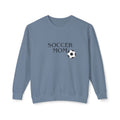 Soccer Mom Crewneck Sweatshirt — Minimalist Soccer Ball Tee for Proud Moms