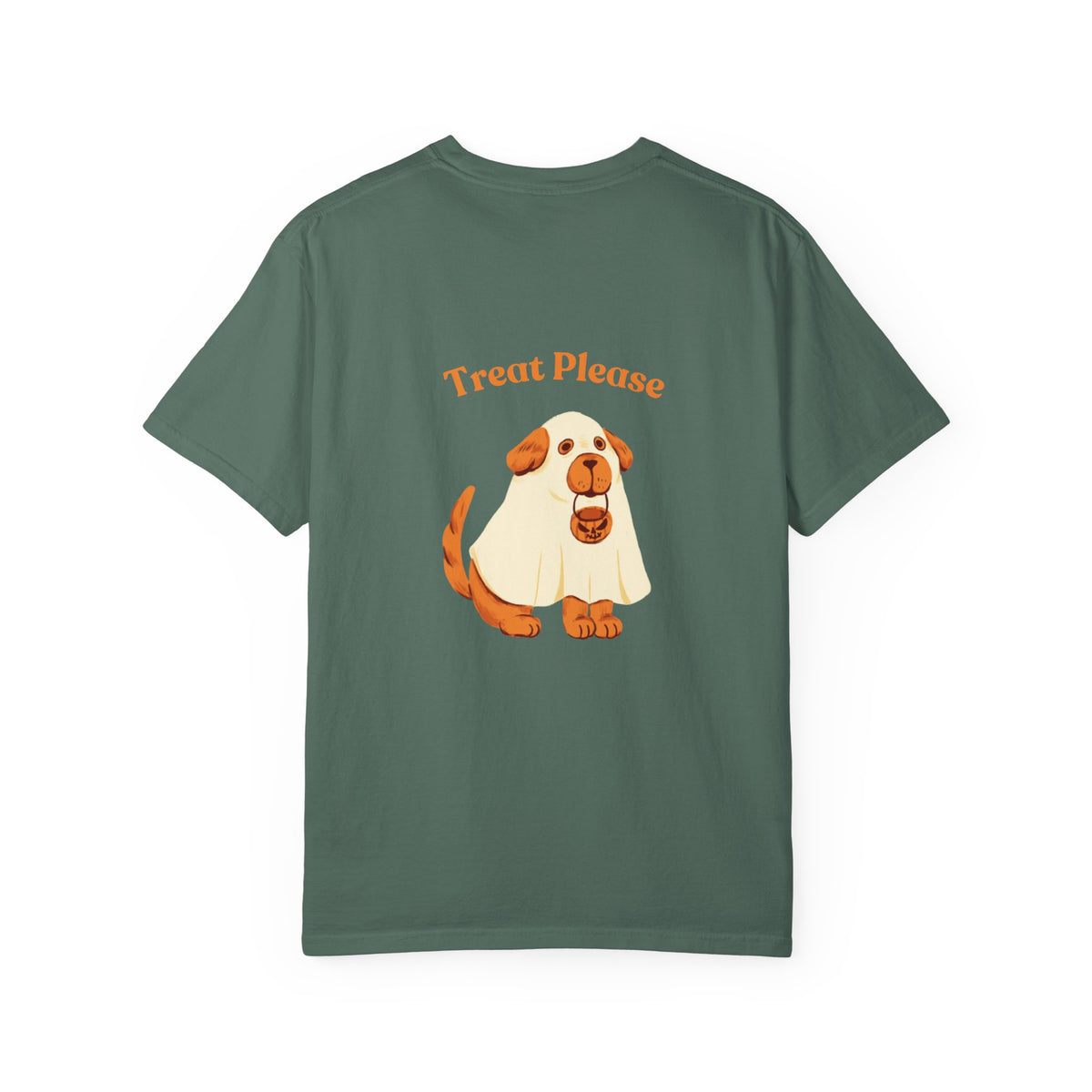 Treat Please Dog T-Shirt — Cute Cartoon Puppy Graphic Tee