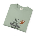 Eat Sleep Football Repeat T-Shirt —  Football Fan Tee