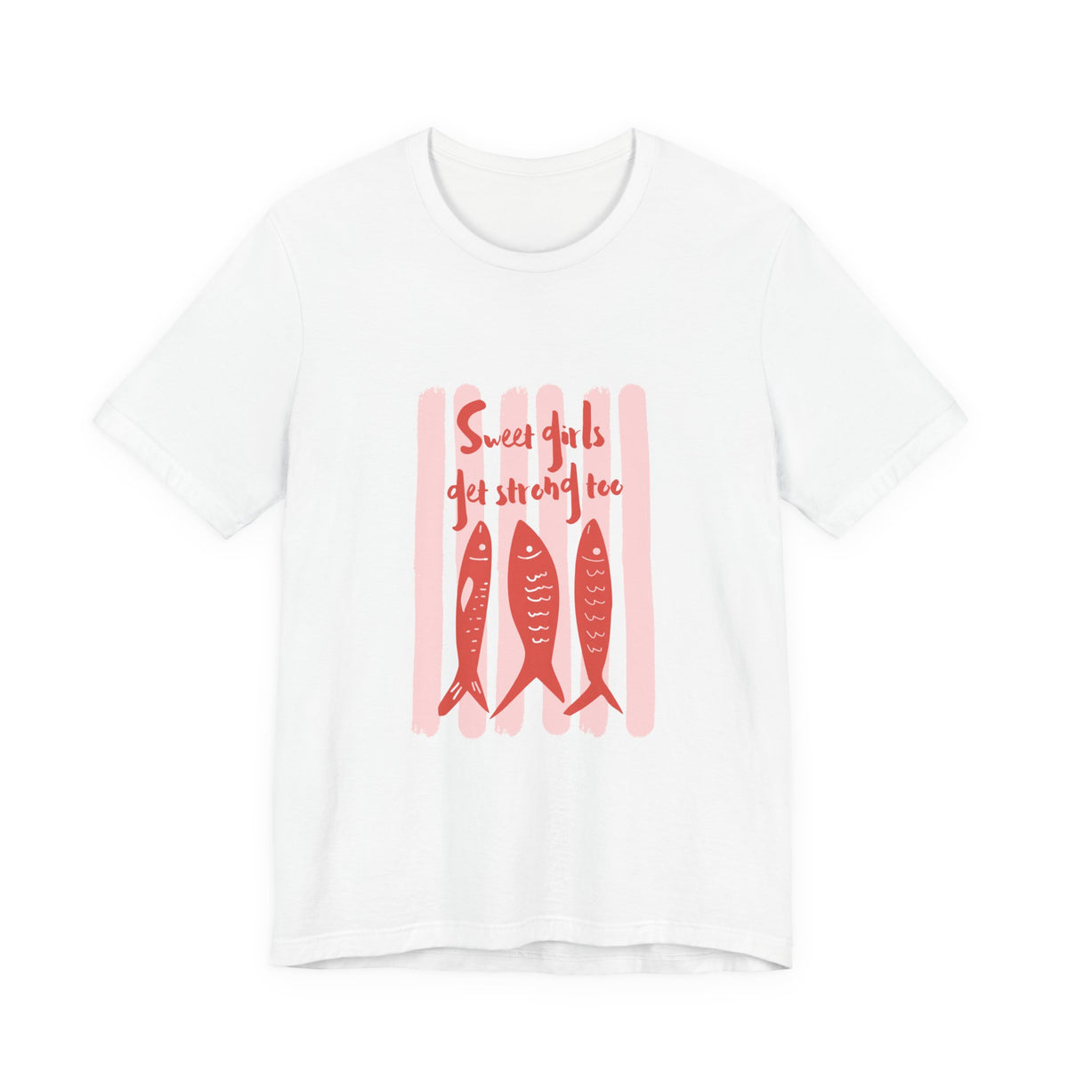 T-Shirt — Sweet Girls Get Stitched Too Graphic Tee