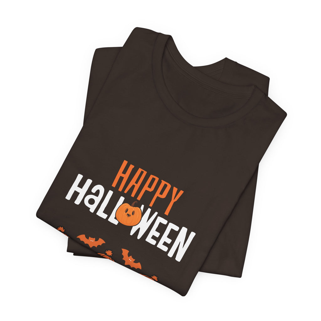 Happy Halloween Ghosts Tee — Cute Fall Pumpkin Beanie Ghosts T-Shirt