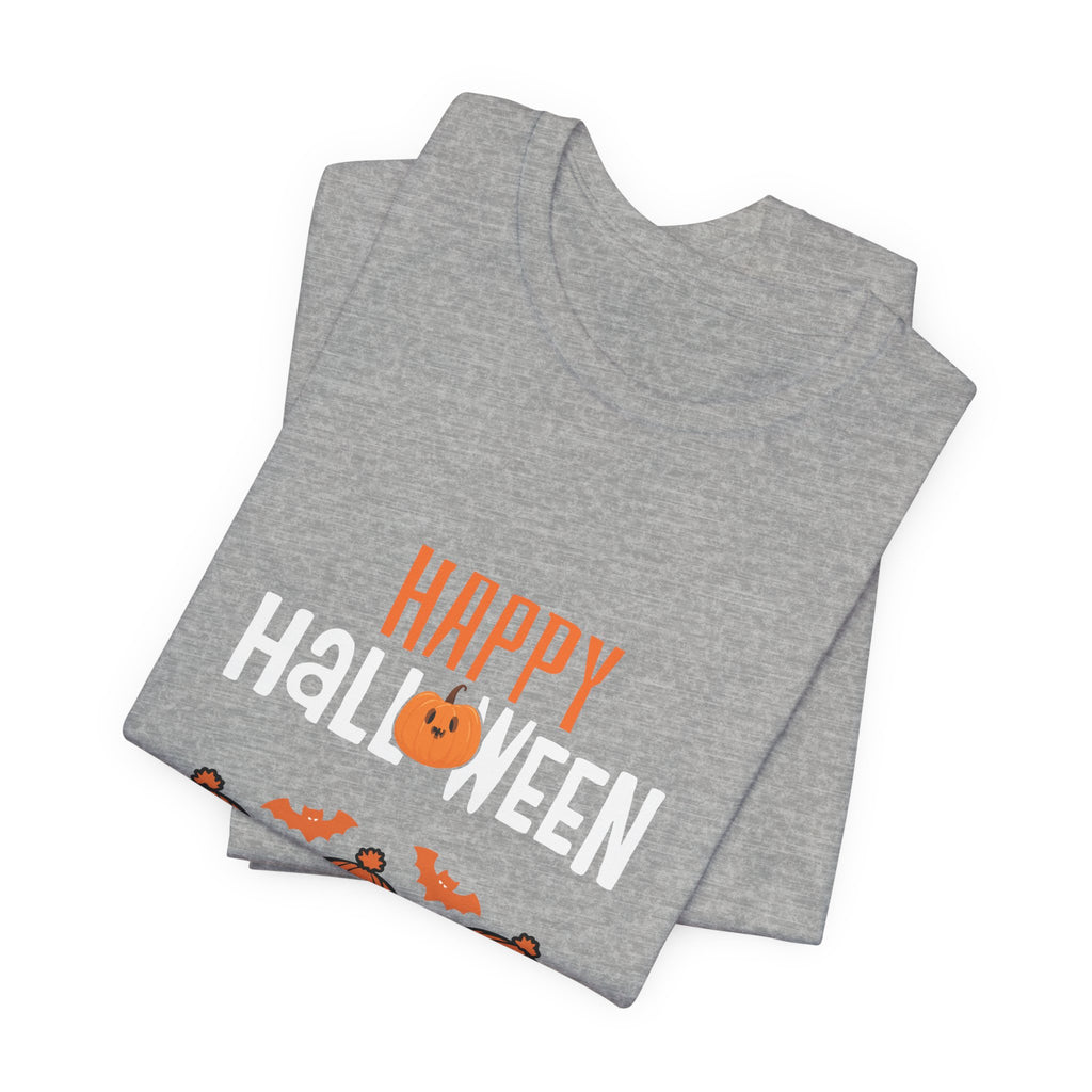 Happy Halloween Ghosts Tee — Cute Fall Pumpkin Beanie Ghosts T-Shirt