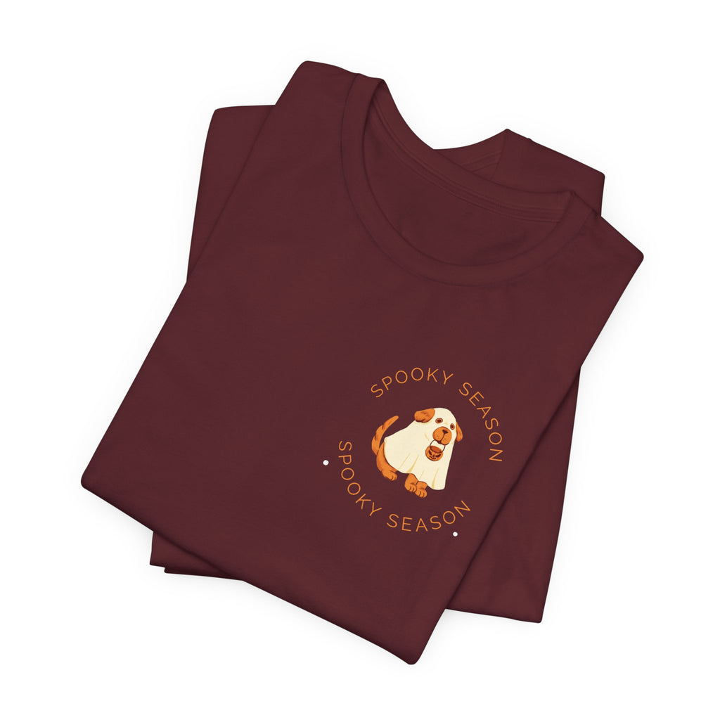 Dog Mom T-Shirt — Cute Brown Puppy Graphic with “Dog Mom” Text
