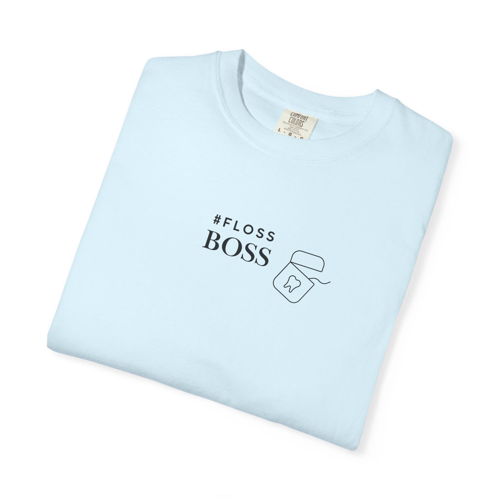 Floss Boss T-Shirt — Minimal Dental Humor Tee