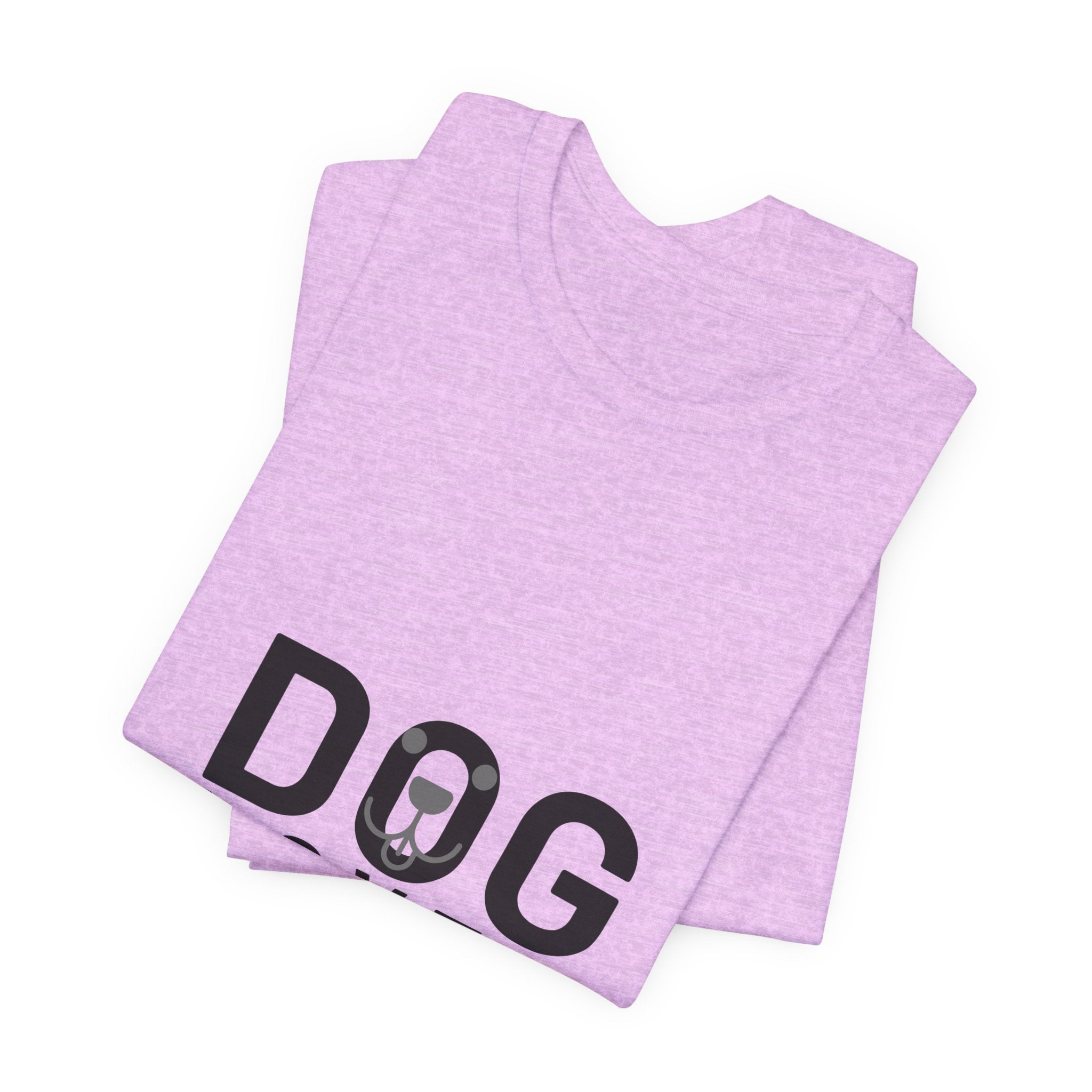 Dog Lover T-Shirt — Cute Paw & Collar Graphic Tee for Pet Owners