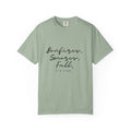 Fall Vibes T-Shirt — "Bonfires. S'mores. Fall. It's Time."