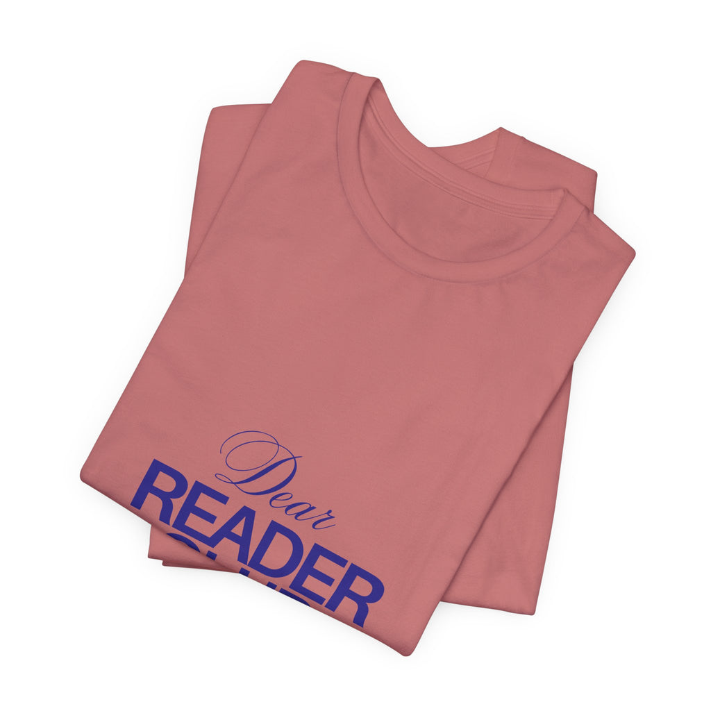 Reader Club T-Shirt — "Dear Reader Club" Literary Tee