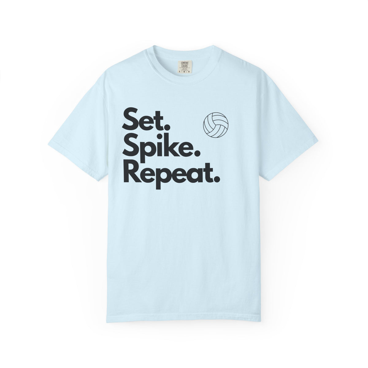 Set. Spike. Repeat. Volleyball T-Shirt