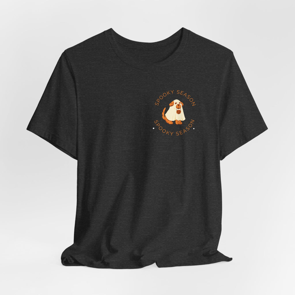 Dog Mom T-Shirt — Cute Brown Puppy Graphic with “Dog Mom” Text