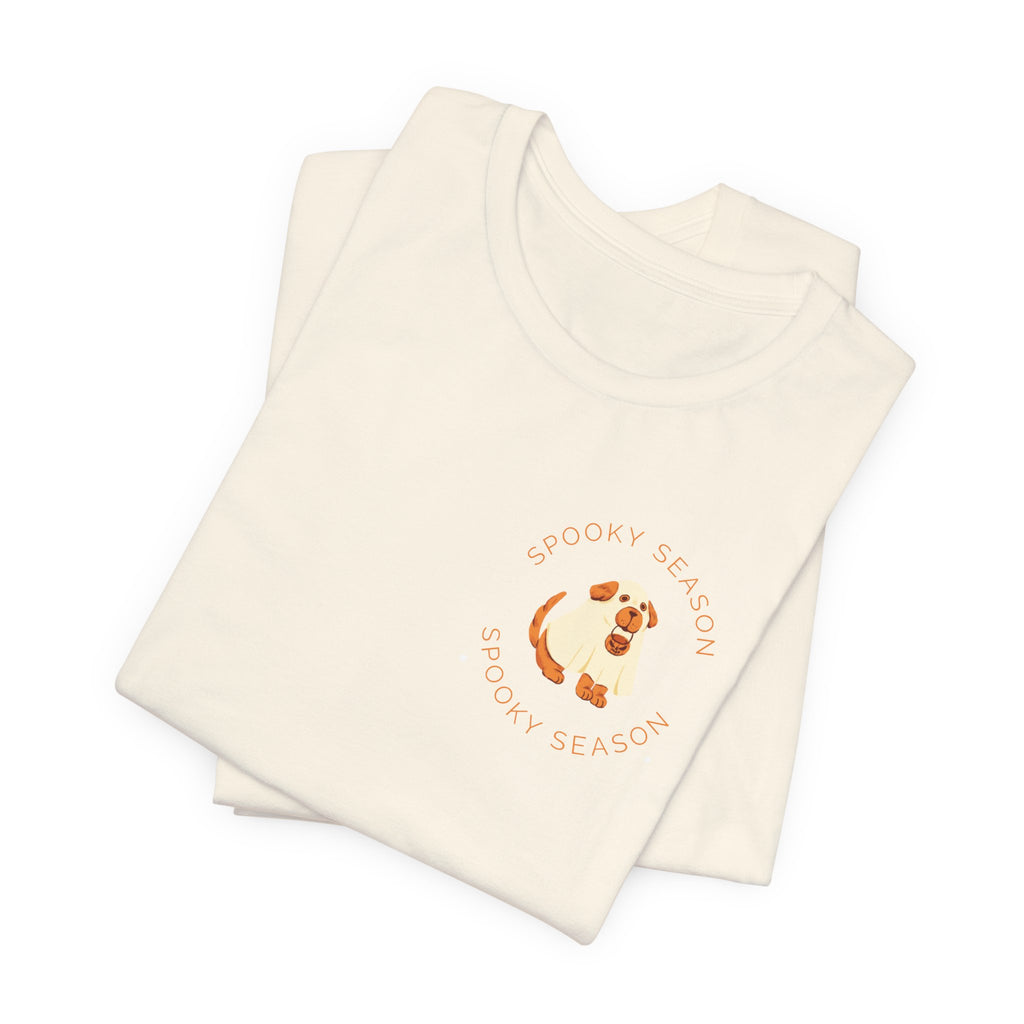 Dog Mom T-Shirt — Cute Brown Puppy Graphic with “Dog Mom” Text