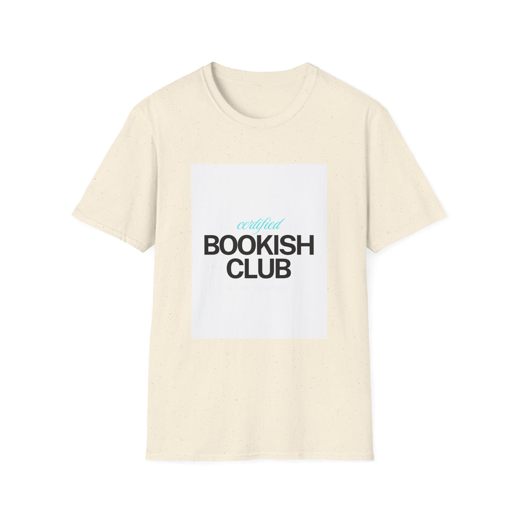 Bookish T-Shirt — "Certified Bookish" Reading Club Tee
