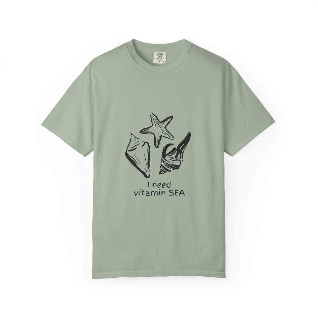 Beach Shells Tee — "I Need Vitamin SEA" Graphic T-Shirt