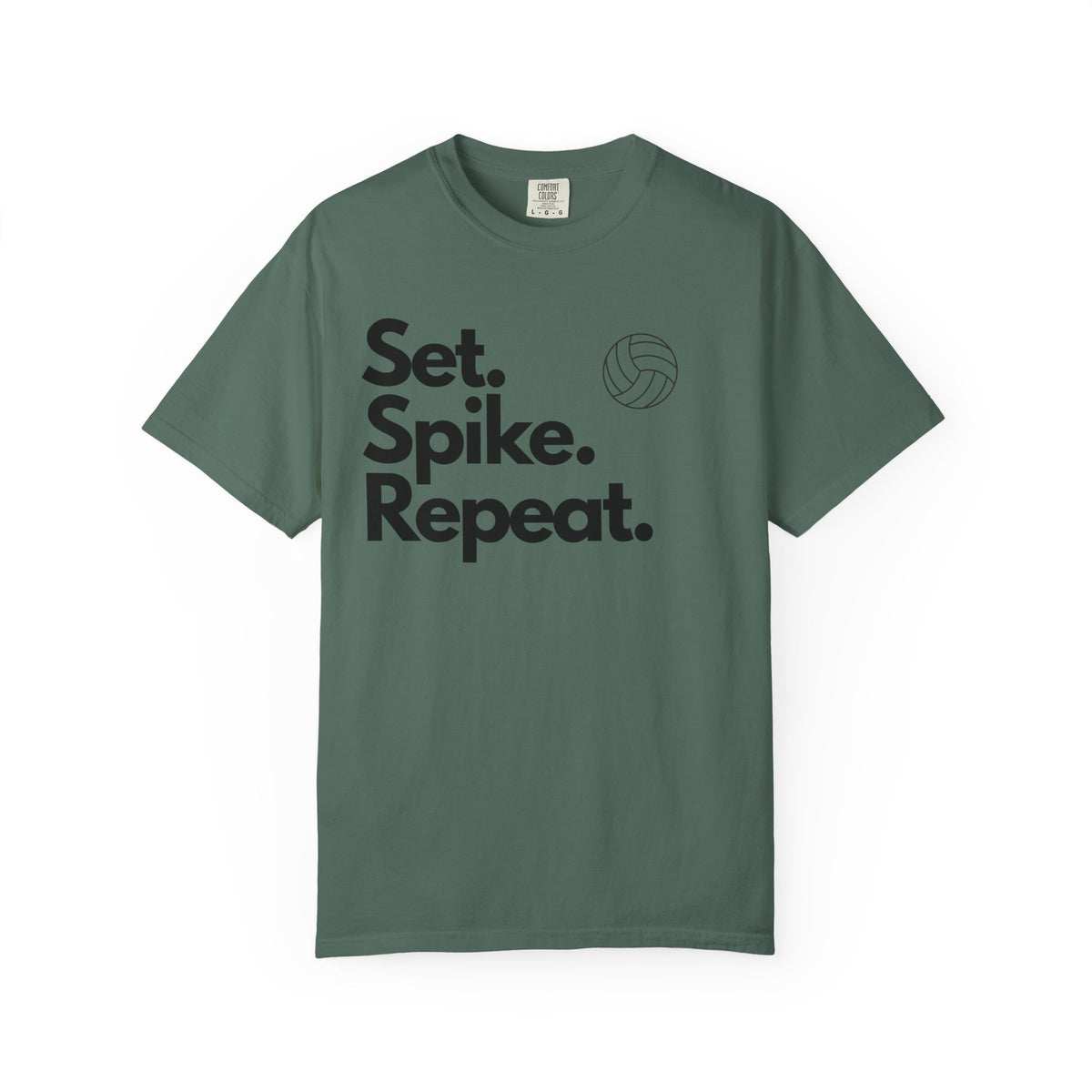 Set. Spike. Repeat. Volleyball T-Shirt