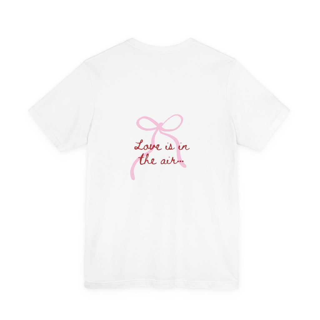 Bride-to-Be T-Shirt – "The Future Mrs" Front & "Love Is In The Air" Back