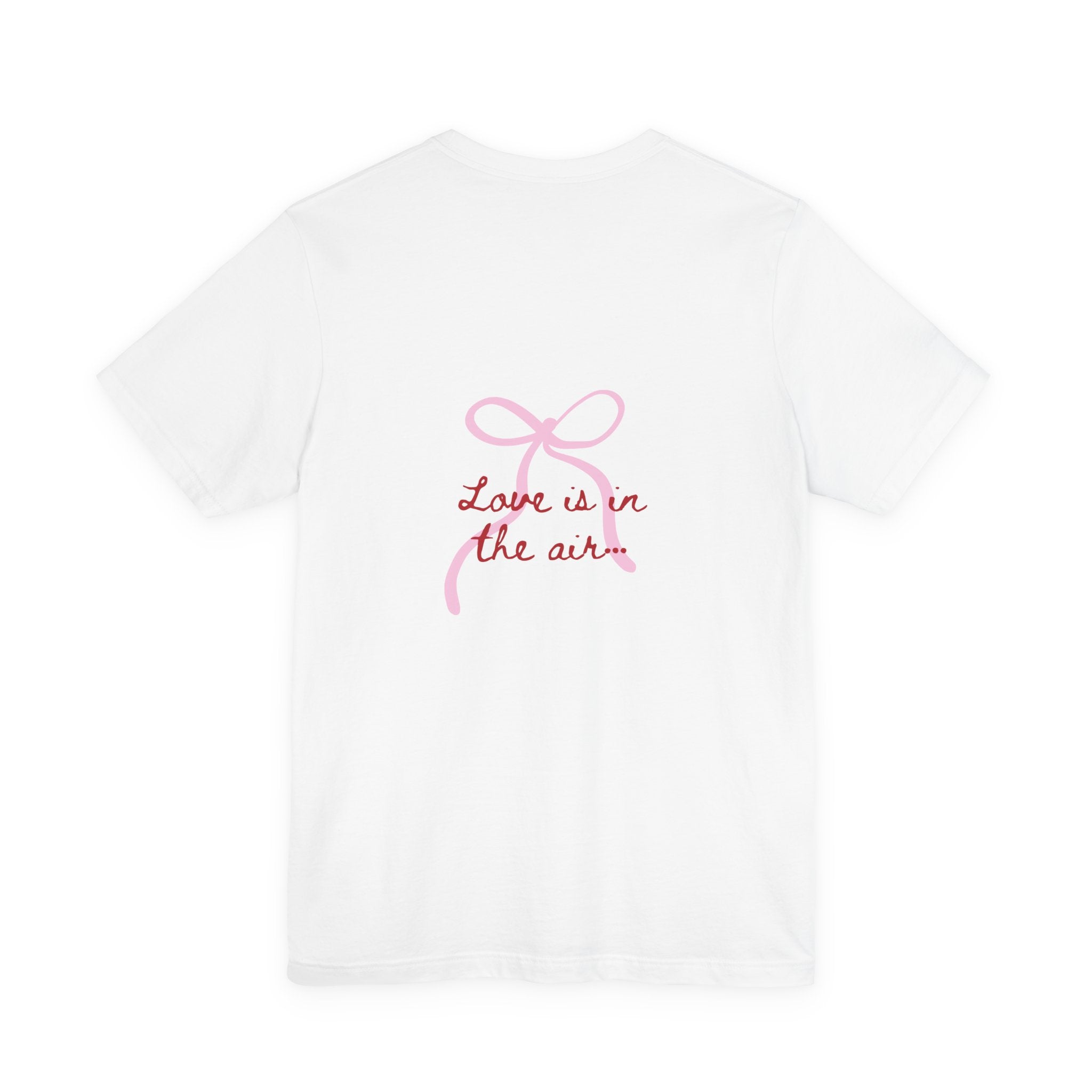 Bride-to-Be T-Shirt – "The Future Mrs" Front & "Love Is In The Air" Back
