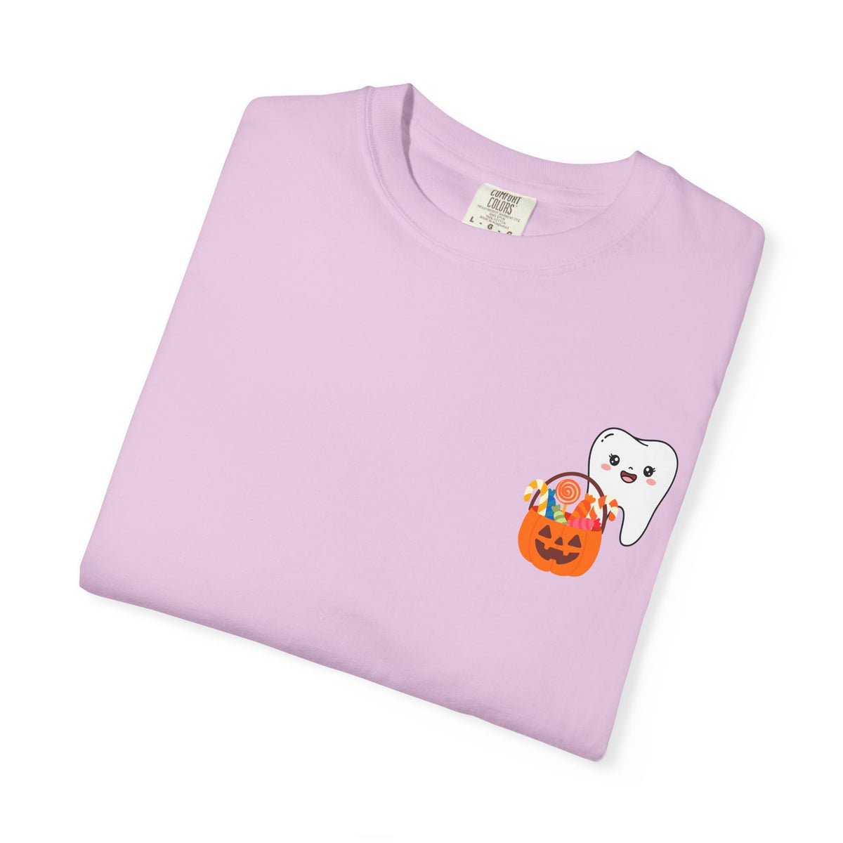 Tooth Witch T‑Shirt — Cute Halloween Dental Tee (“Let Me Brush Your Fangs”)
