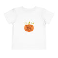 Toddler Tee — "Trick or Treat" Pumpkin Halloween Shirt