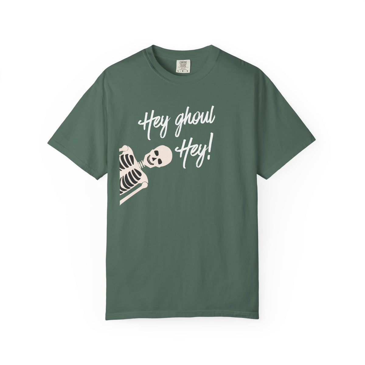 Hey Ghoul Hey! Skeleton Graphic T-Shirt — Halloween Casual Tee