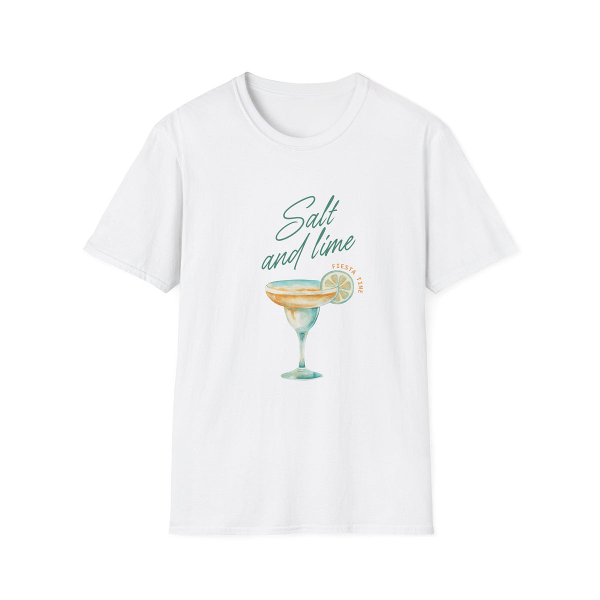 Salt and Lime Margarita T-Shirt — Cocktail Beachy Summer Tee