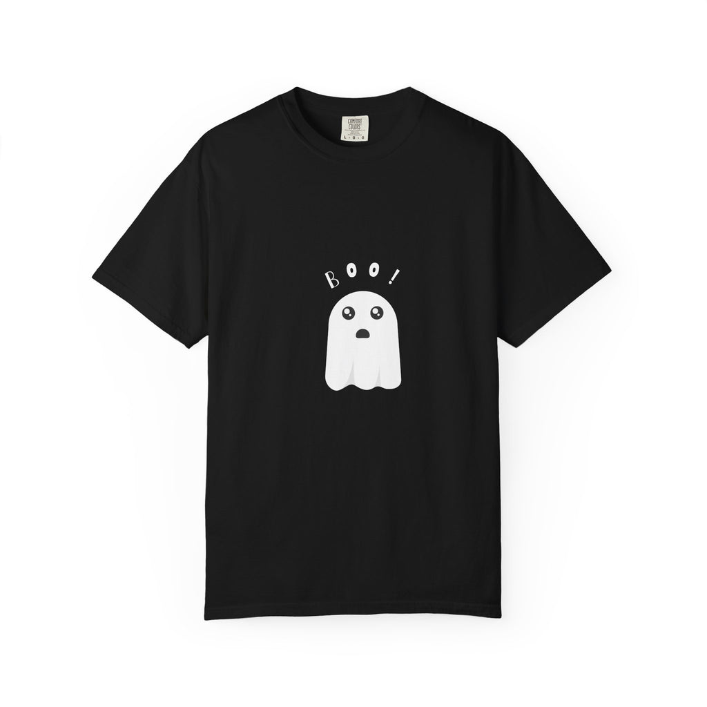 Boo Ghost Graphic T-Shirt — Cute Halloween Tee