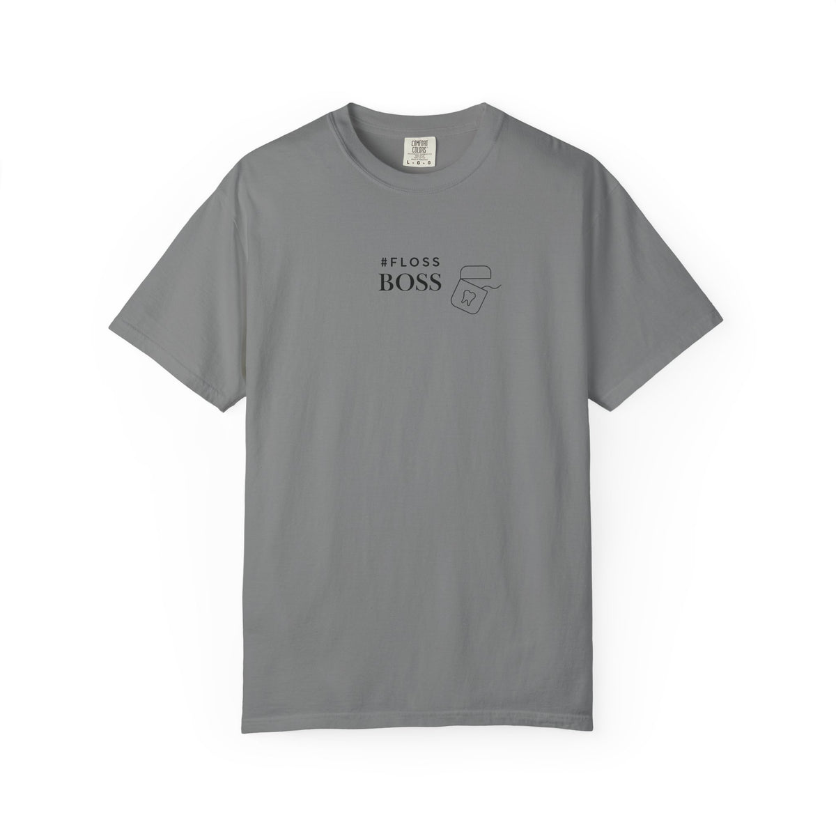 Floss Boss T-Shirt — Minimal Dental Humor Tee