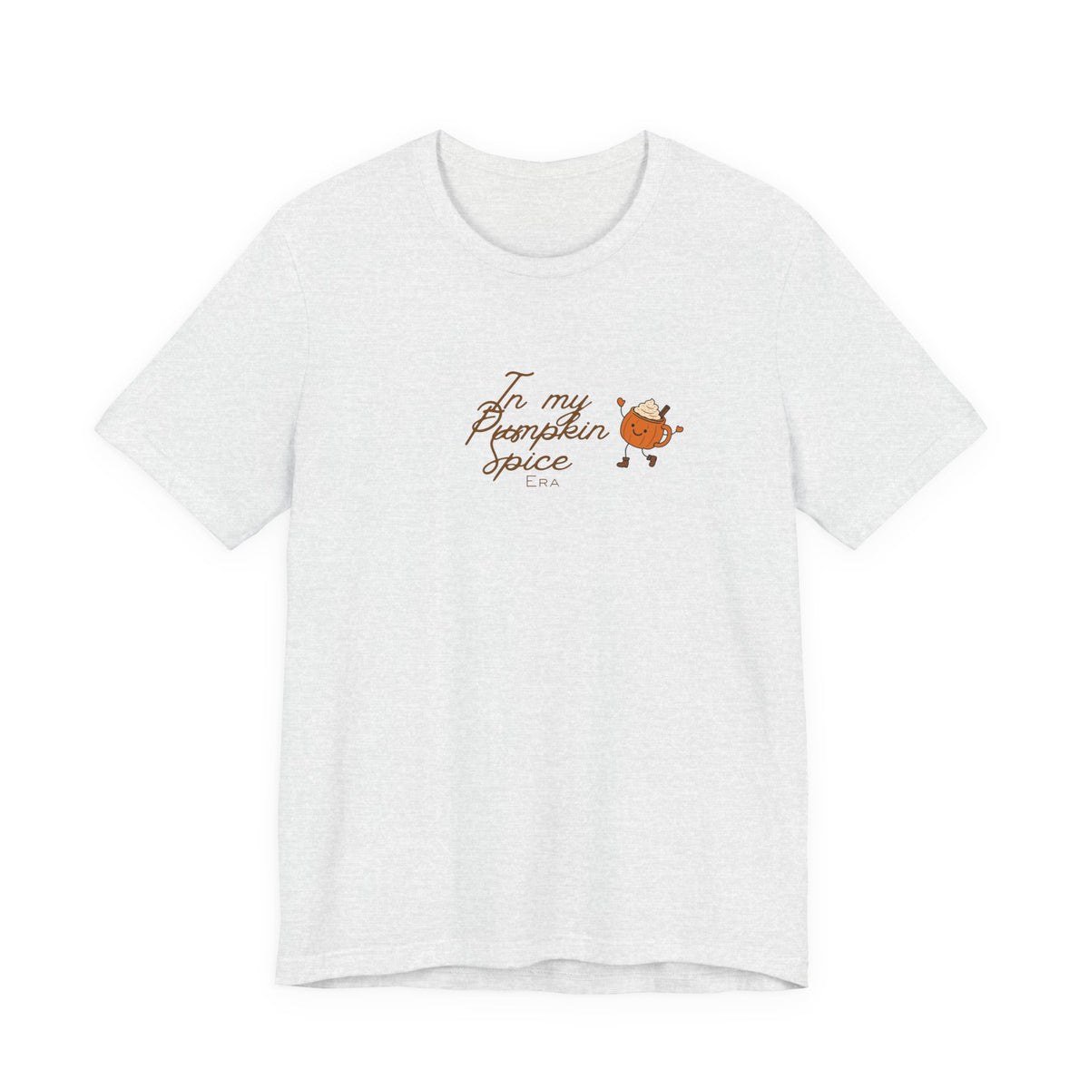 T‑Shirt — “In My Pumpkin Spice Era” Cute Pumpkin Graphic Tee