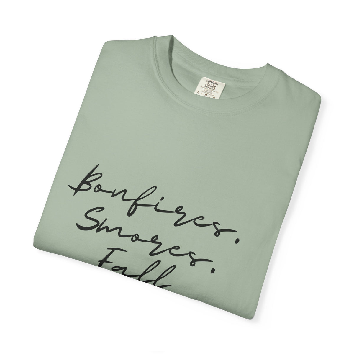 Fall Vibes T-Shirt — "Bonfires. S'mores. Fall. It's Time."