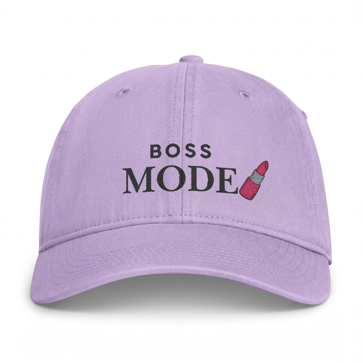 Boss Mode Coastal Washed Cap — Embroidered Flamingo & Pineapple Beach Hat
