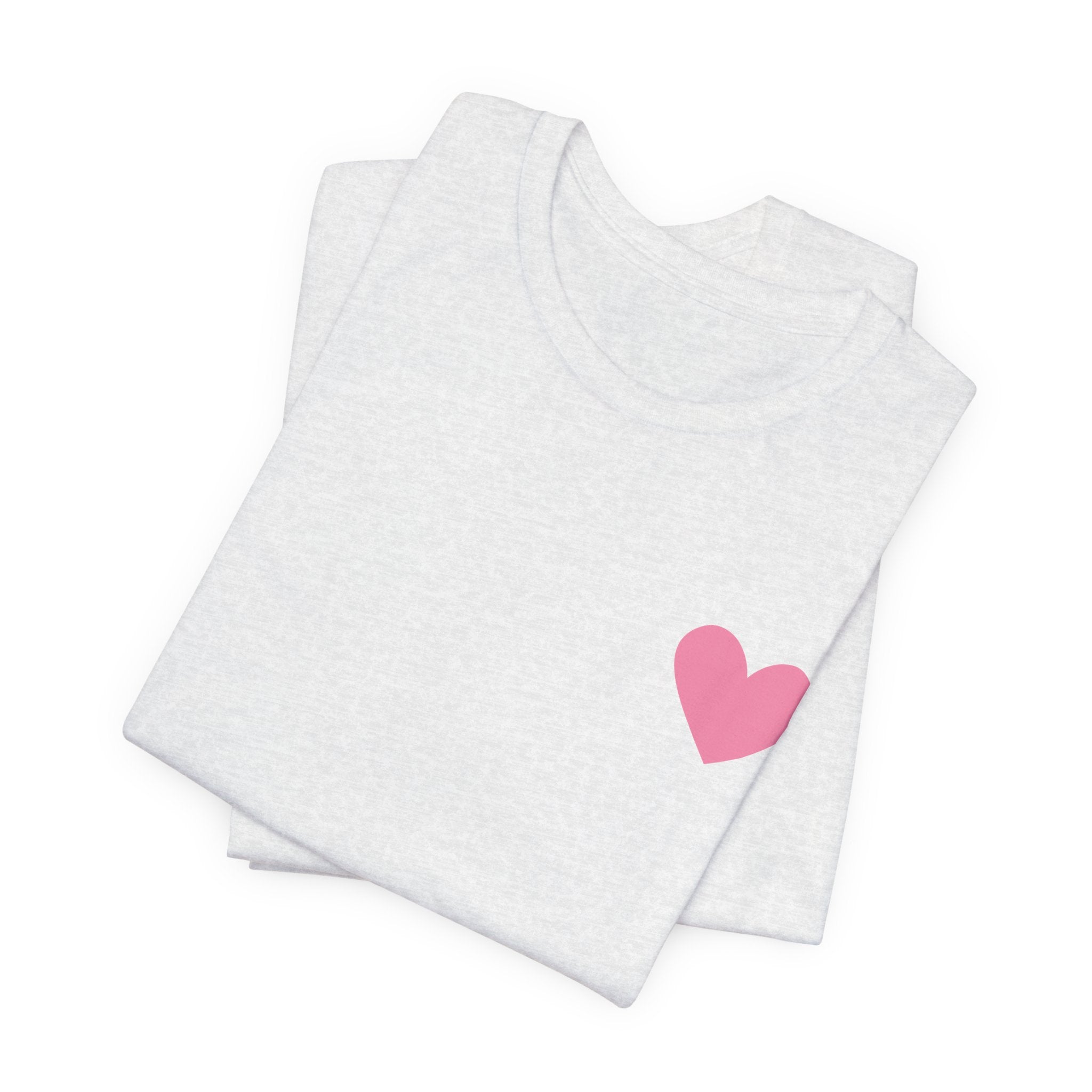 Heart Club Tee — Cute Strawberry Stamps Graphic Shirt (Where Hearts Connect)