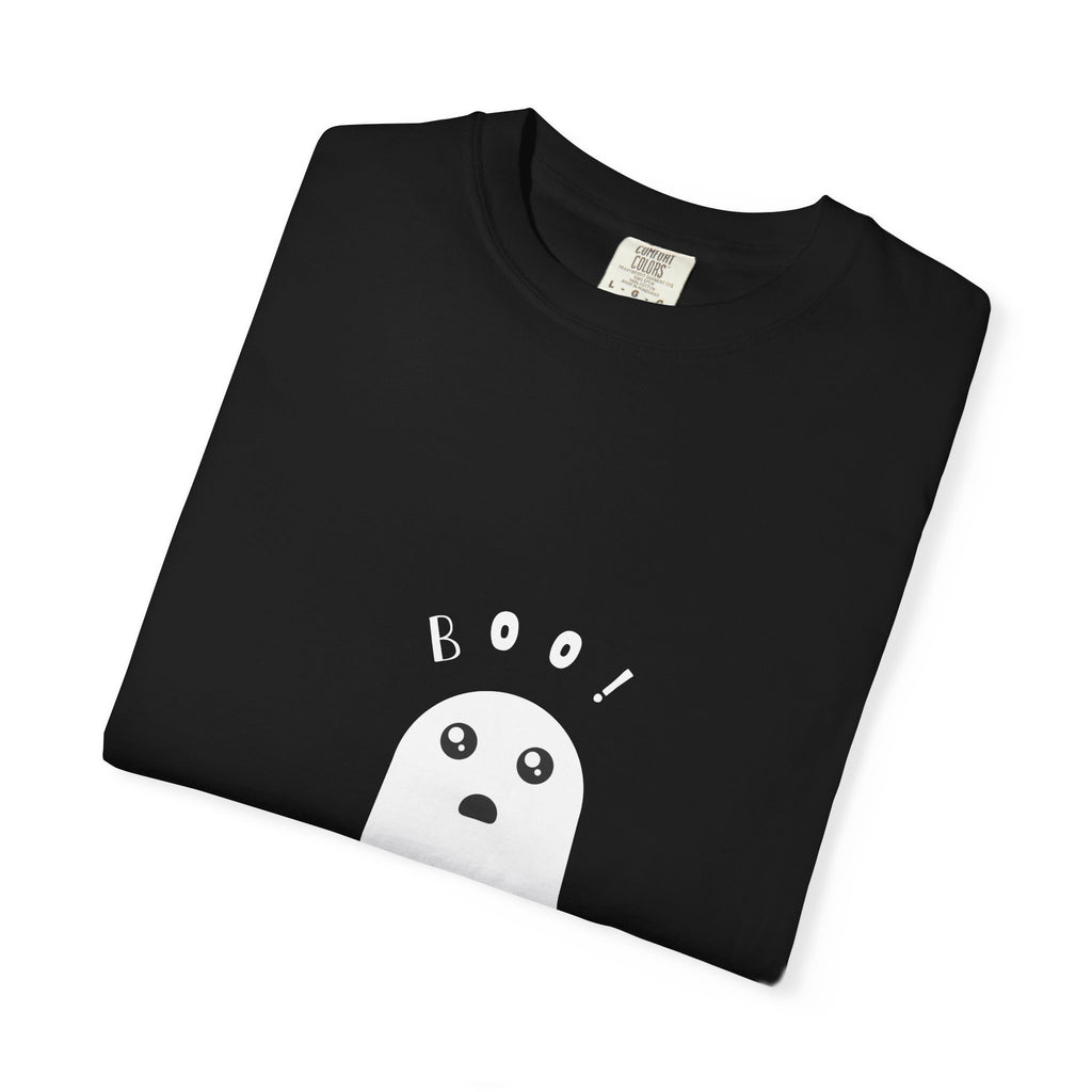 Boo Ghost Graphic T-Shirt — Cute Halloween Tee