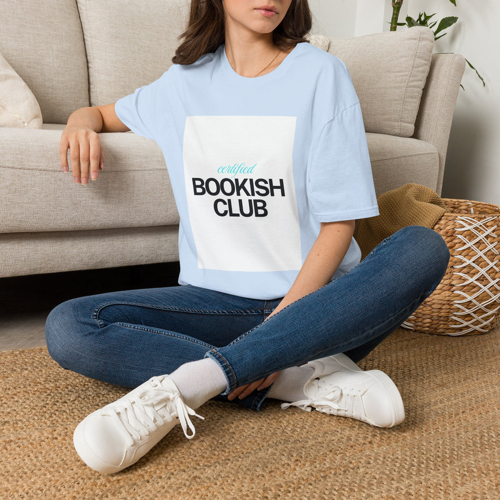 Bookish T-Shirt — "Certified Bookish" Reading Club Tee
