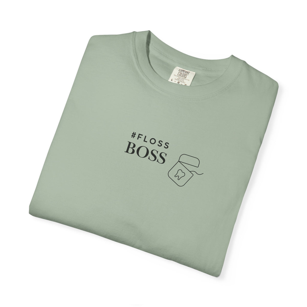 Floss Boss T-Shirt — Minimal Dental Humor Tee