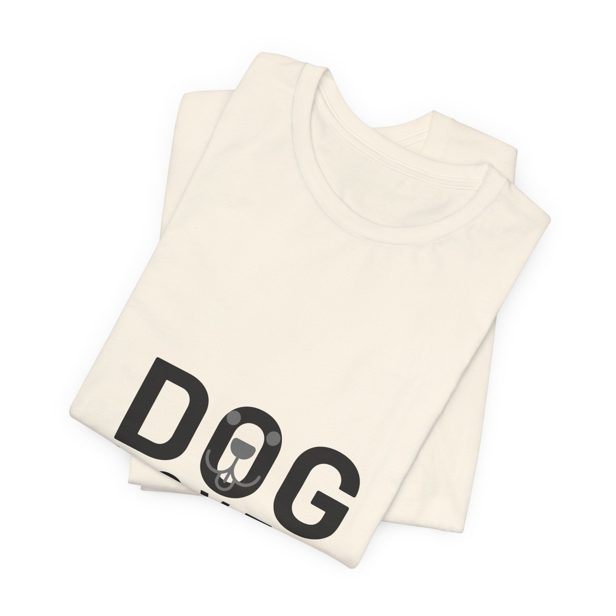Dog Lover T-Shirt — Cute Paw & Collar Graphic Tee for Pet Owners