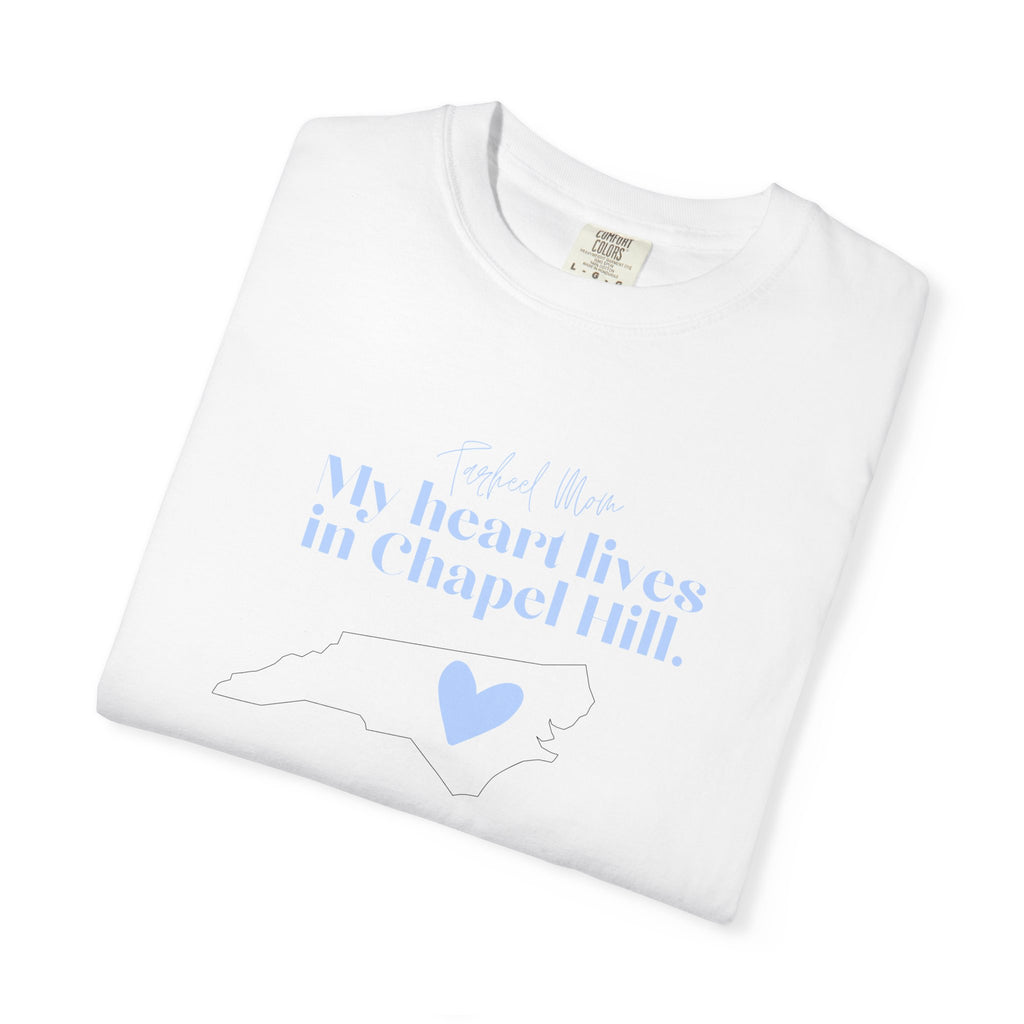 Chapel Hill Heart T-Shirt – "My heart lives in Chapel Hill" Cotton Tee