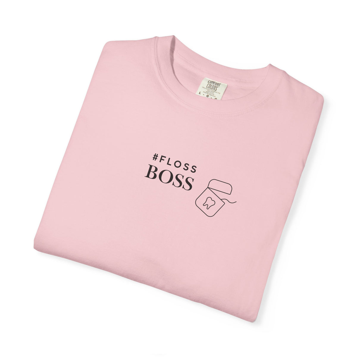 Floss Boss T-Shirt — Minimal Dental Humor Tee