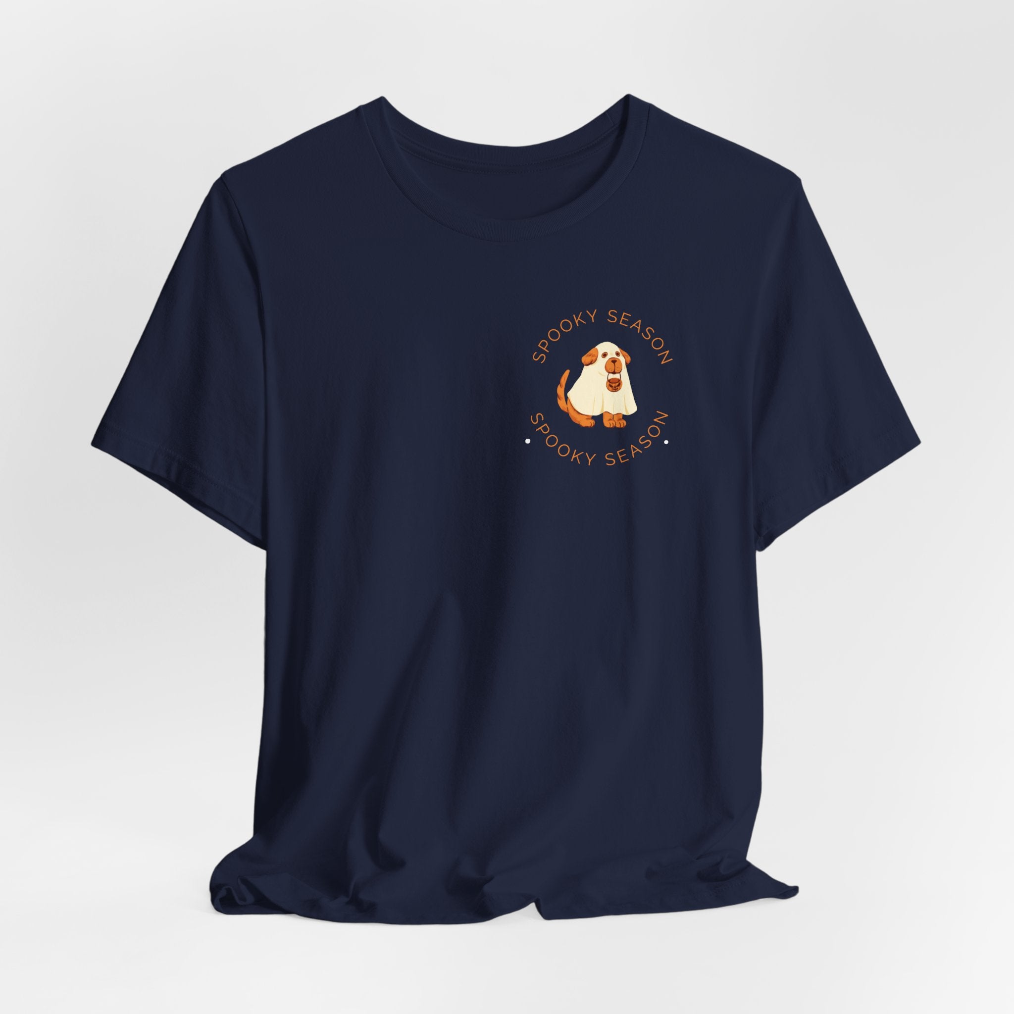 Dog Mom T-Shirt — Cute Brown Puppy Graphic with “Dog Mom” Text