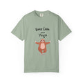 Yoga Sloth T-Shirt — "Keep Calm and Do Yoga" Relaxed Tee for Yogis
