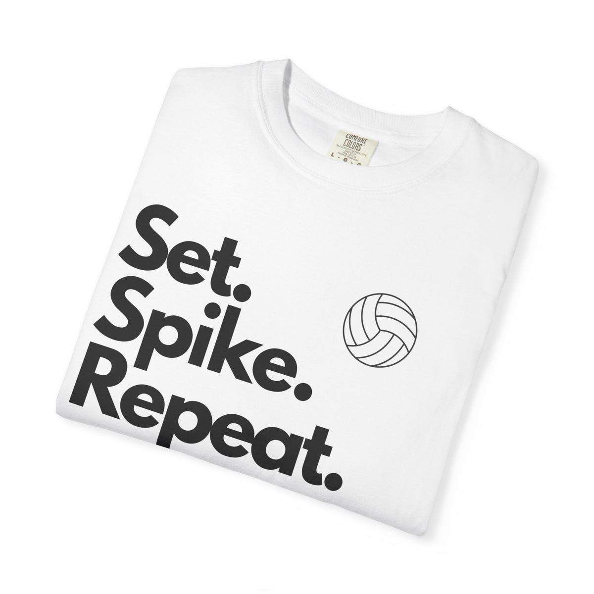 Set. Spike. Repeat. Volleyball T-Shirt