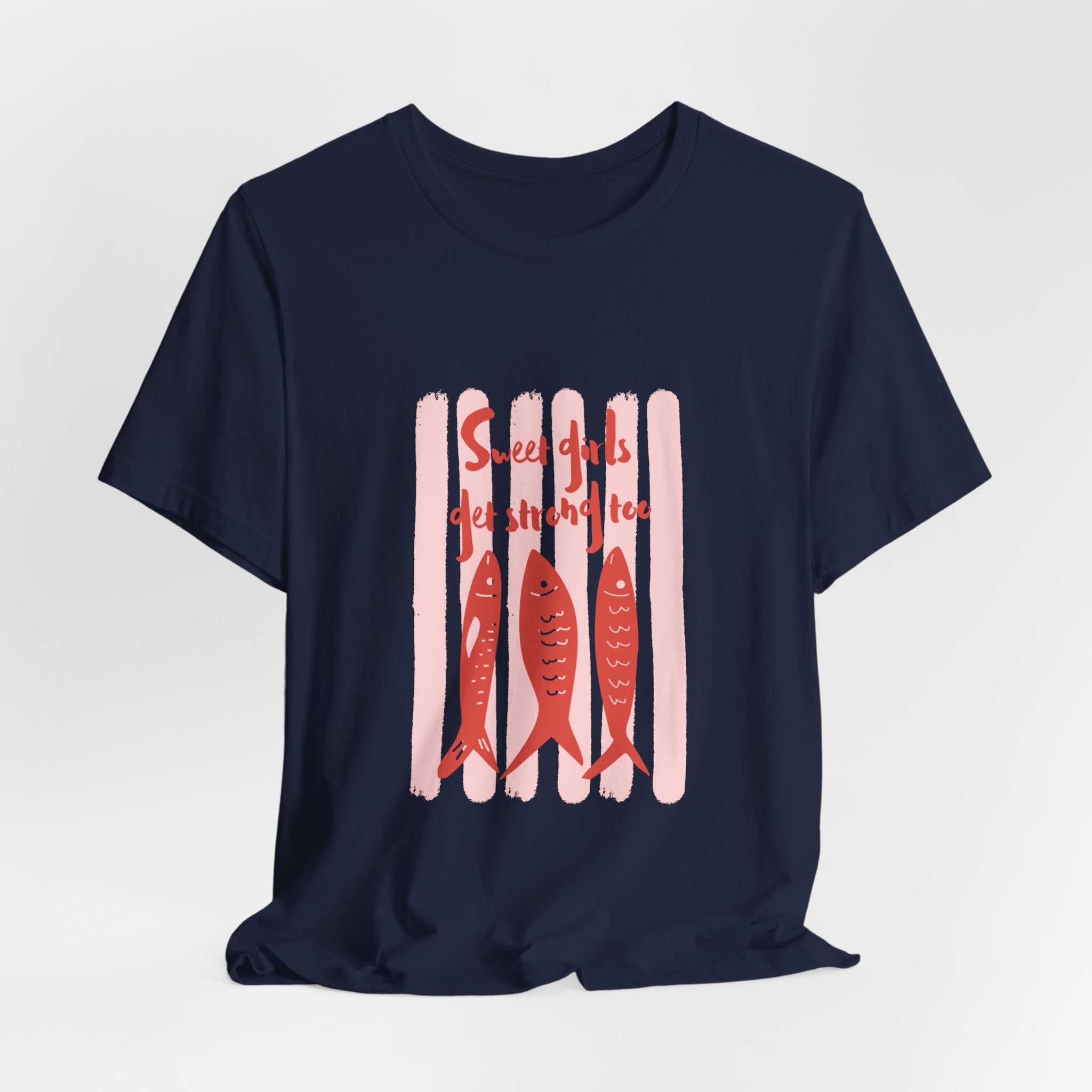 T-Shirt — Sweet Girls Get Stitched Too Graphic Tee