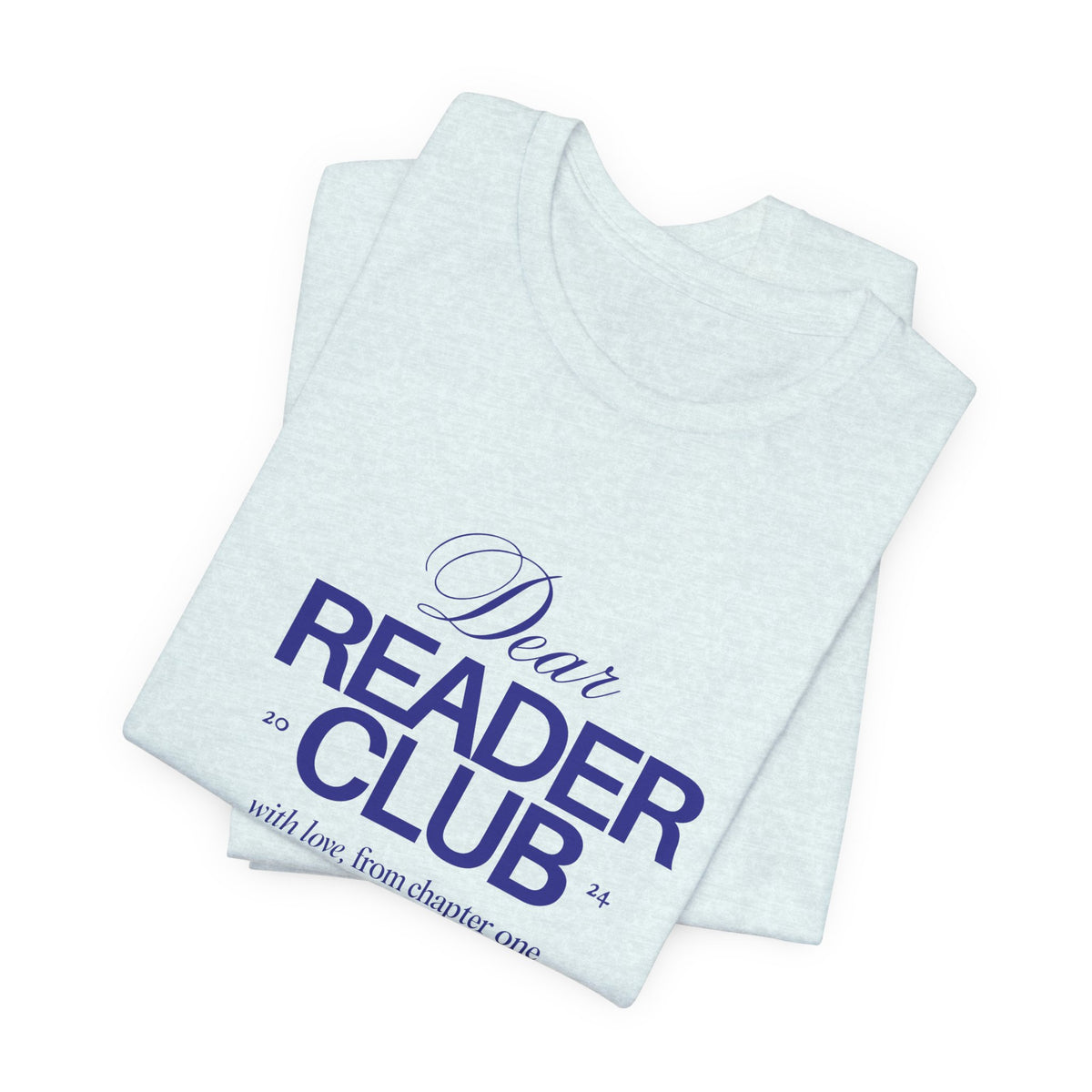 Dear Reader Club T-Shirt — 'Dear Reader Club' Literary Tee for Book Lovers