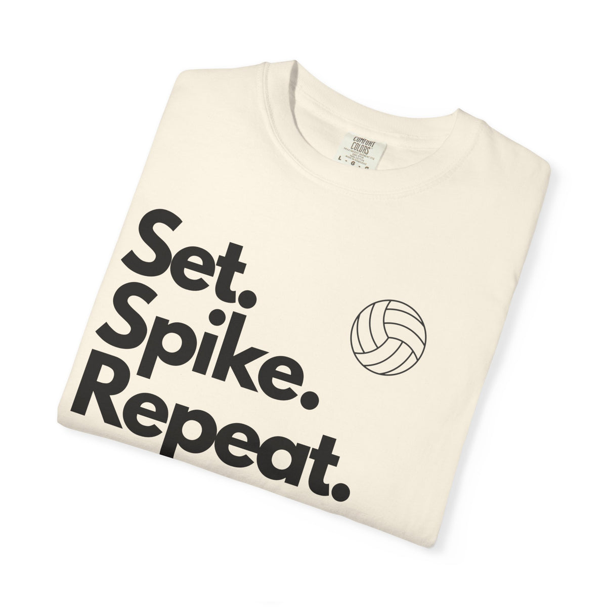 Set. Spike. Repeat. Volleyball T-Shirt