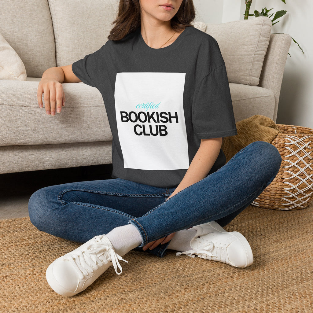 Bookish T-Shirt — "Certified Bookish" Reading Club Tee