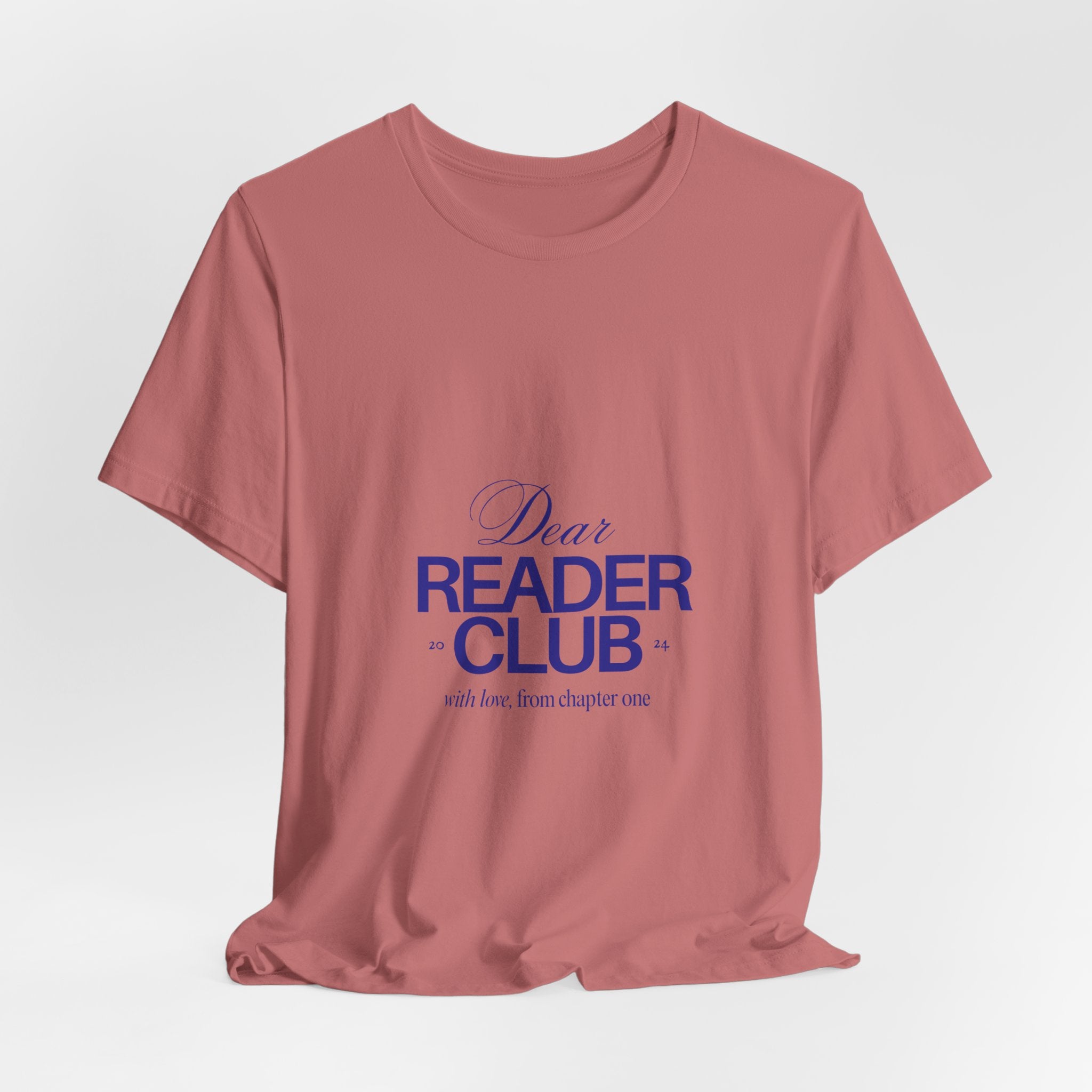 Reader Club T-Shirt — "Dear Reader Club" Literary Tee