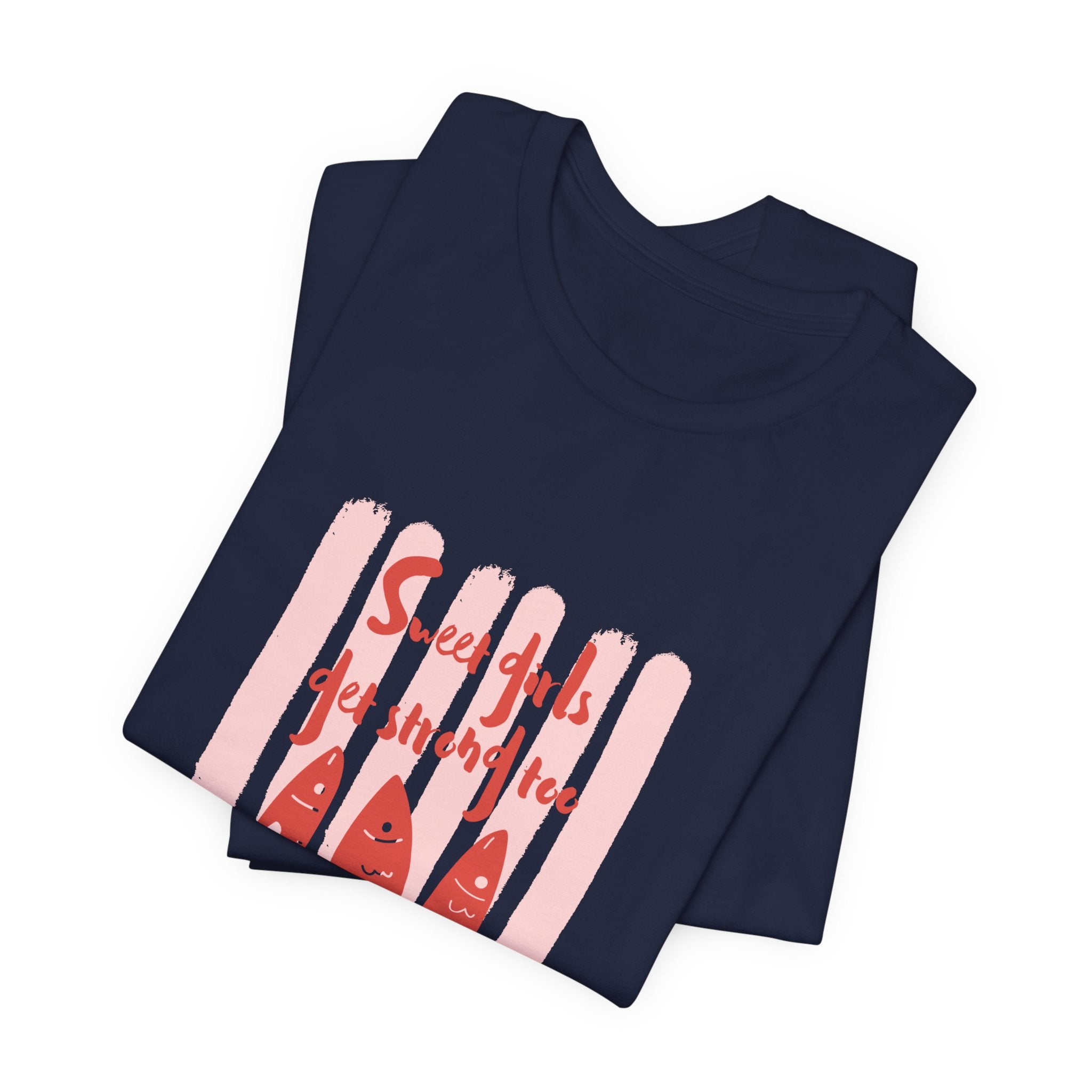 T-Shirt — Sweet Girls Get Stitched Too Graphic Tee