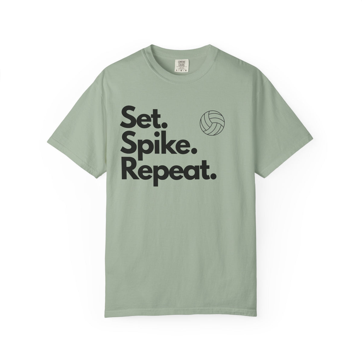 Set. Spike. Repeat. Volleyball T-Shirt