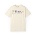 Teacher T-Shirt - "Fueled by Chaos and Coffee" Graphic Tee for Educators