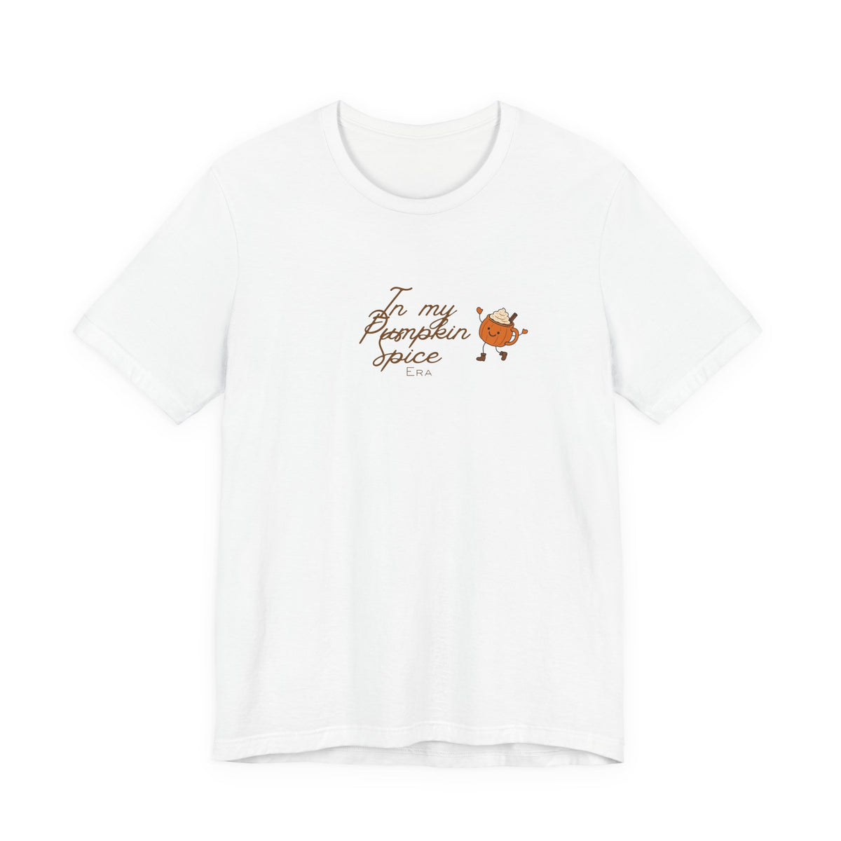 T‑Shirt — “In My Pumpkin Spice Era” Cute Pumpkin Graphic Tee